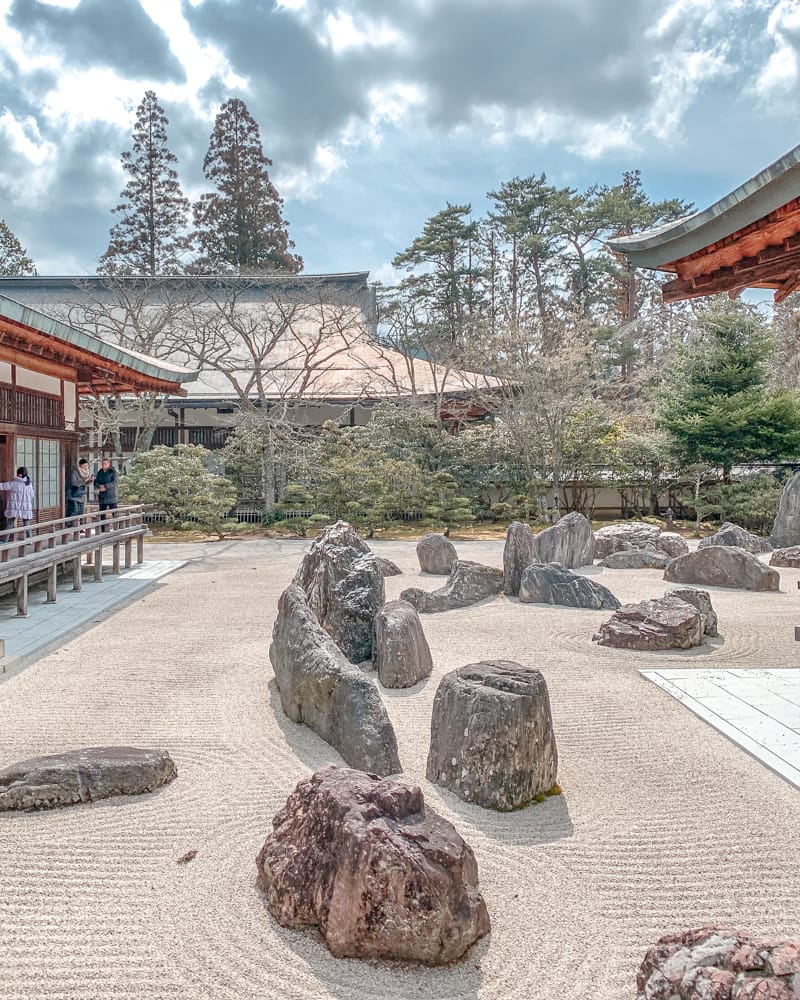 Banryutei Rock Garden in Kongobuji Temple