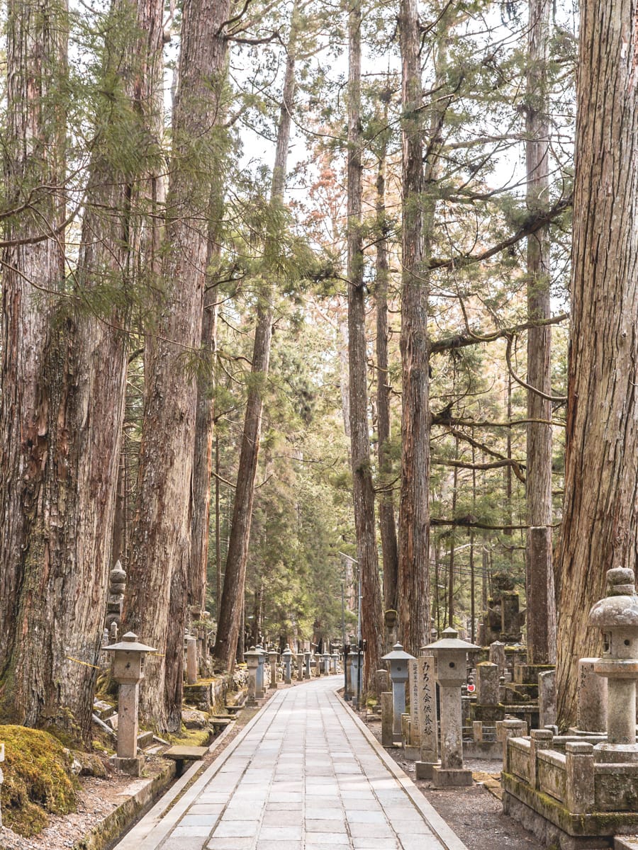 Okunoin Cemetery Mount Koyasan